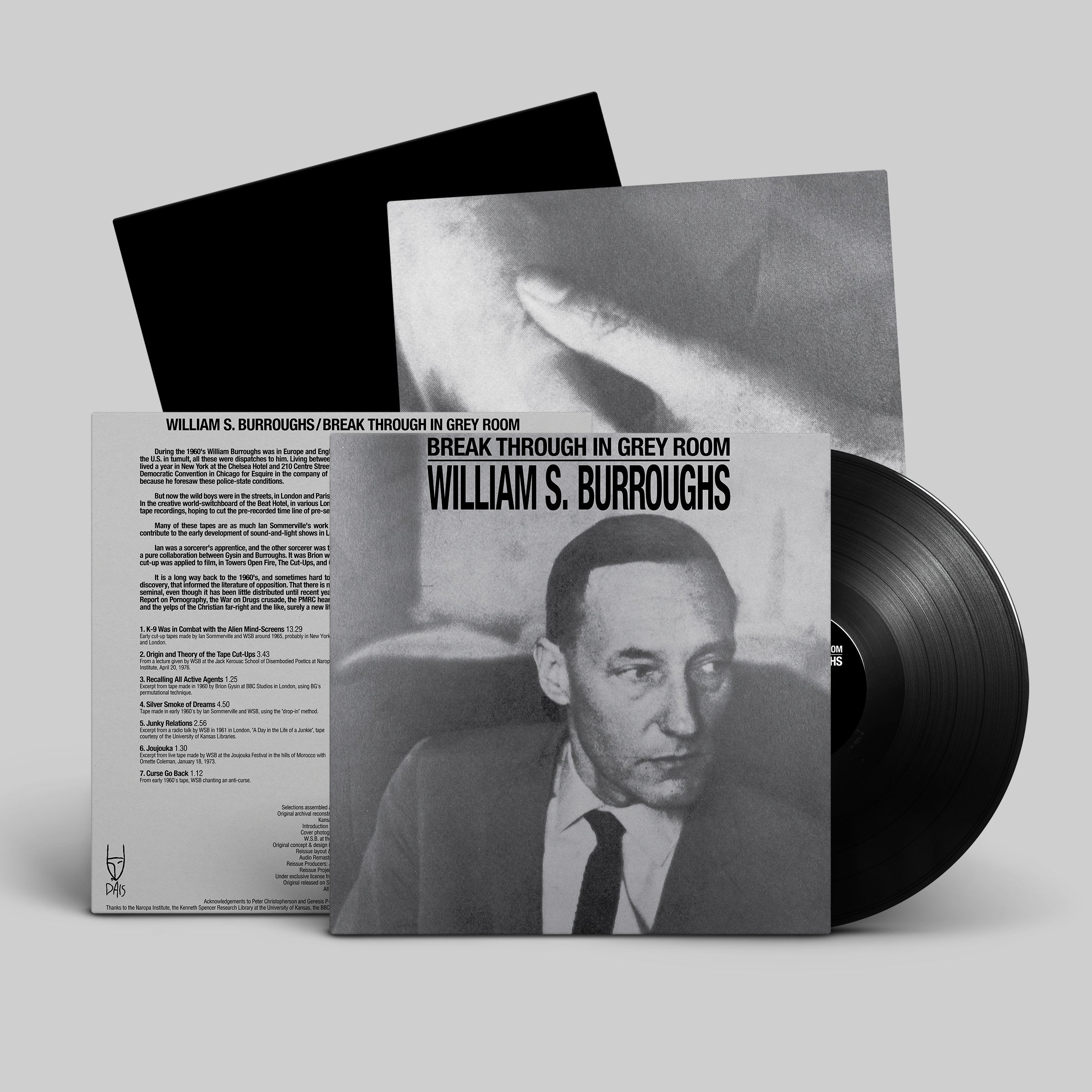 dais-burroughs-break-through-vinyle-lp-noir-spoken-word image 5
