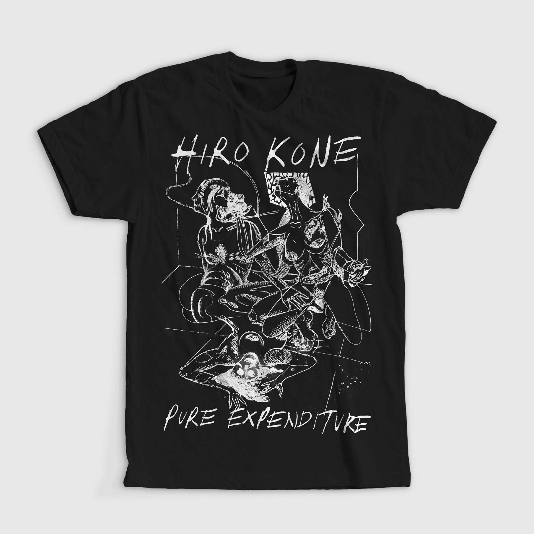 dais-hiro-kone-pure-expenditure-t-shirt-noir-taille-m image 1