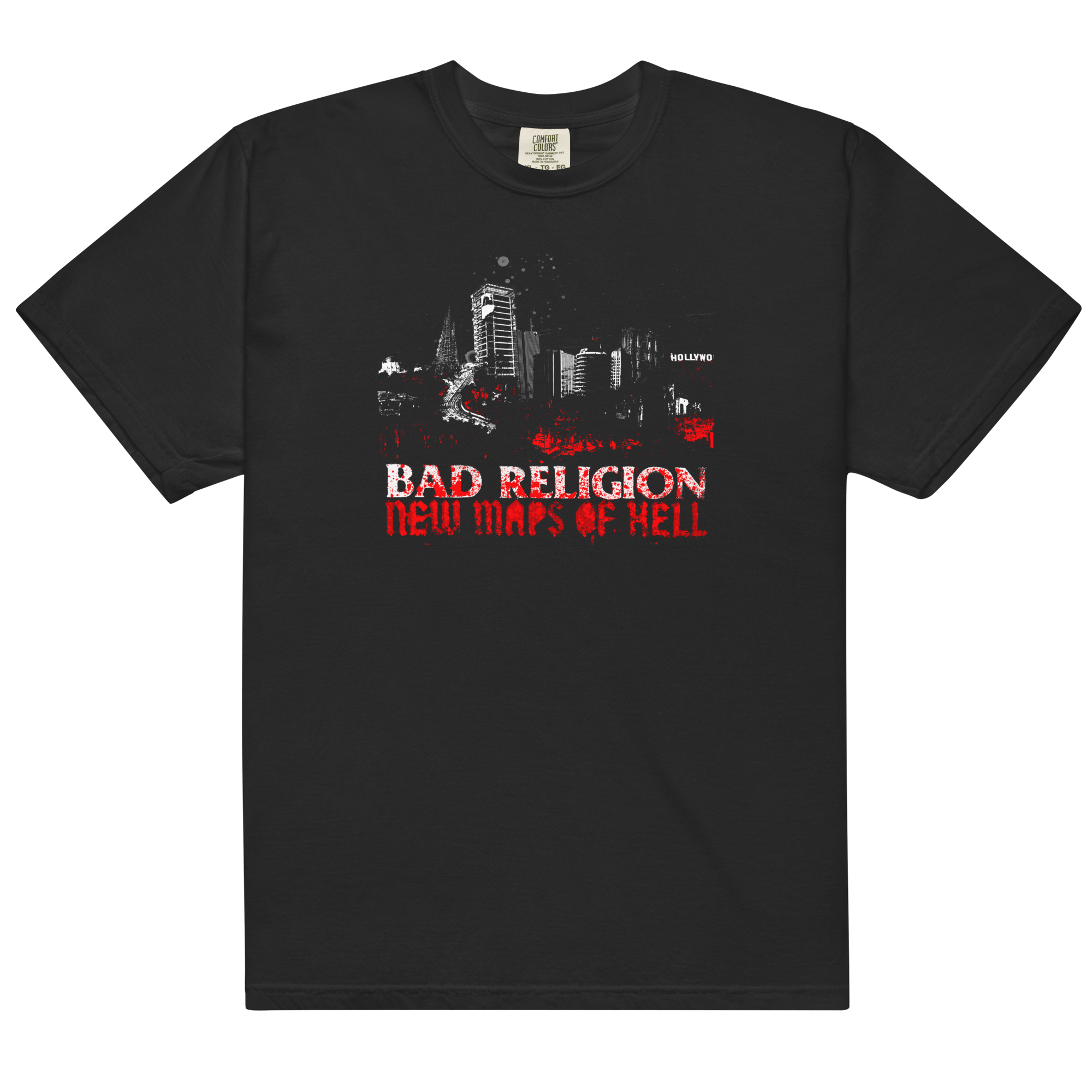 bad-religion-new-maps-of-hell-t-shirt-noir-coton image 1