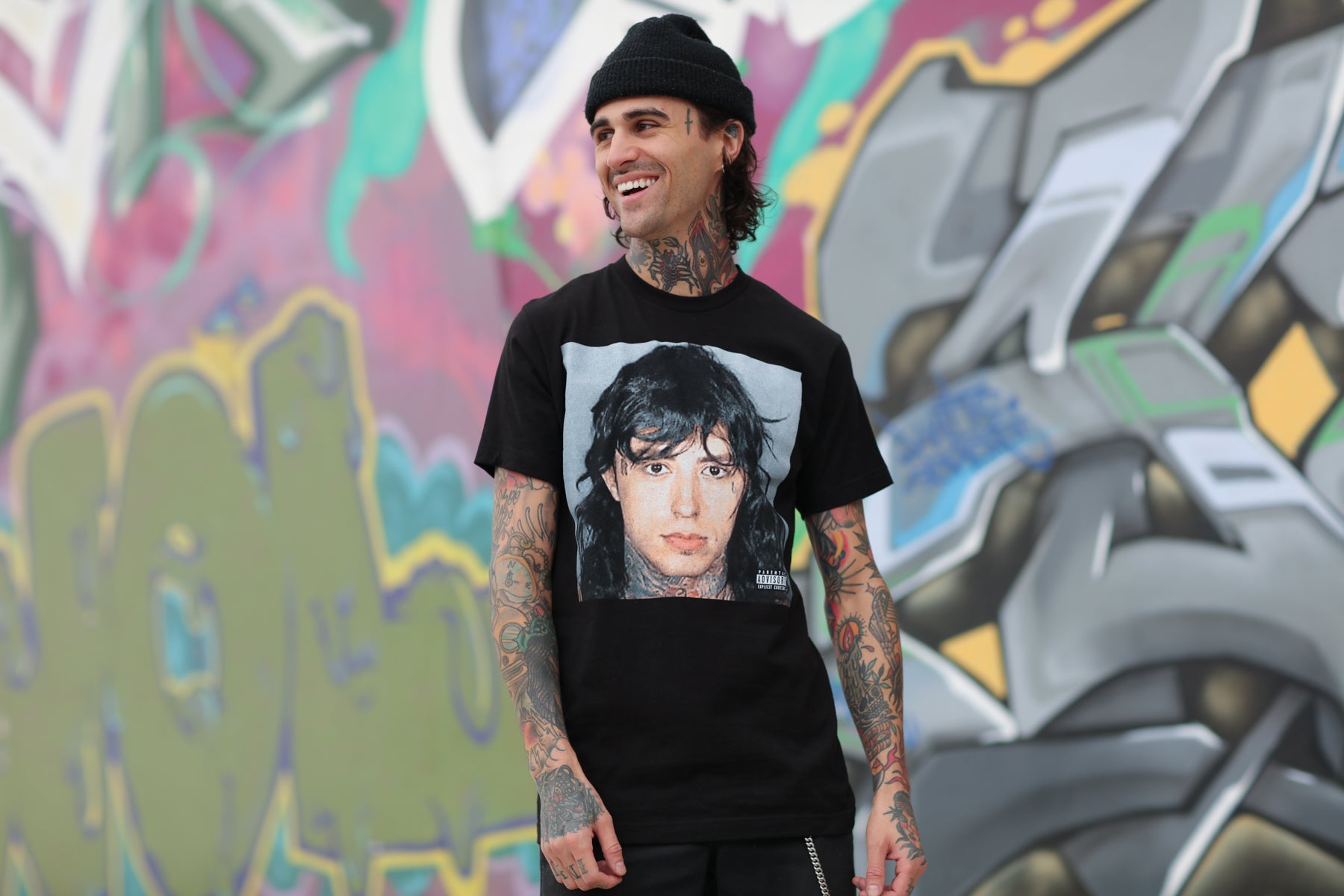 falling-in-reverse-popular-monster-t-shirt-noir-coton image 2