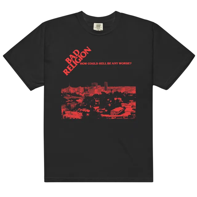 bad-religion-how-could-hell-t-shirt-noir-coton image 1