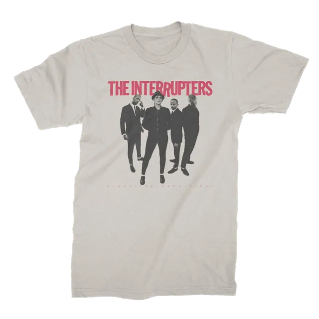 the-interrupters-fight-the-good-fight-t-shirt-naturel-coton image 1
