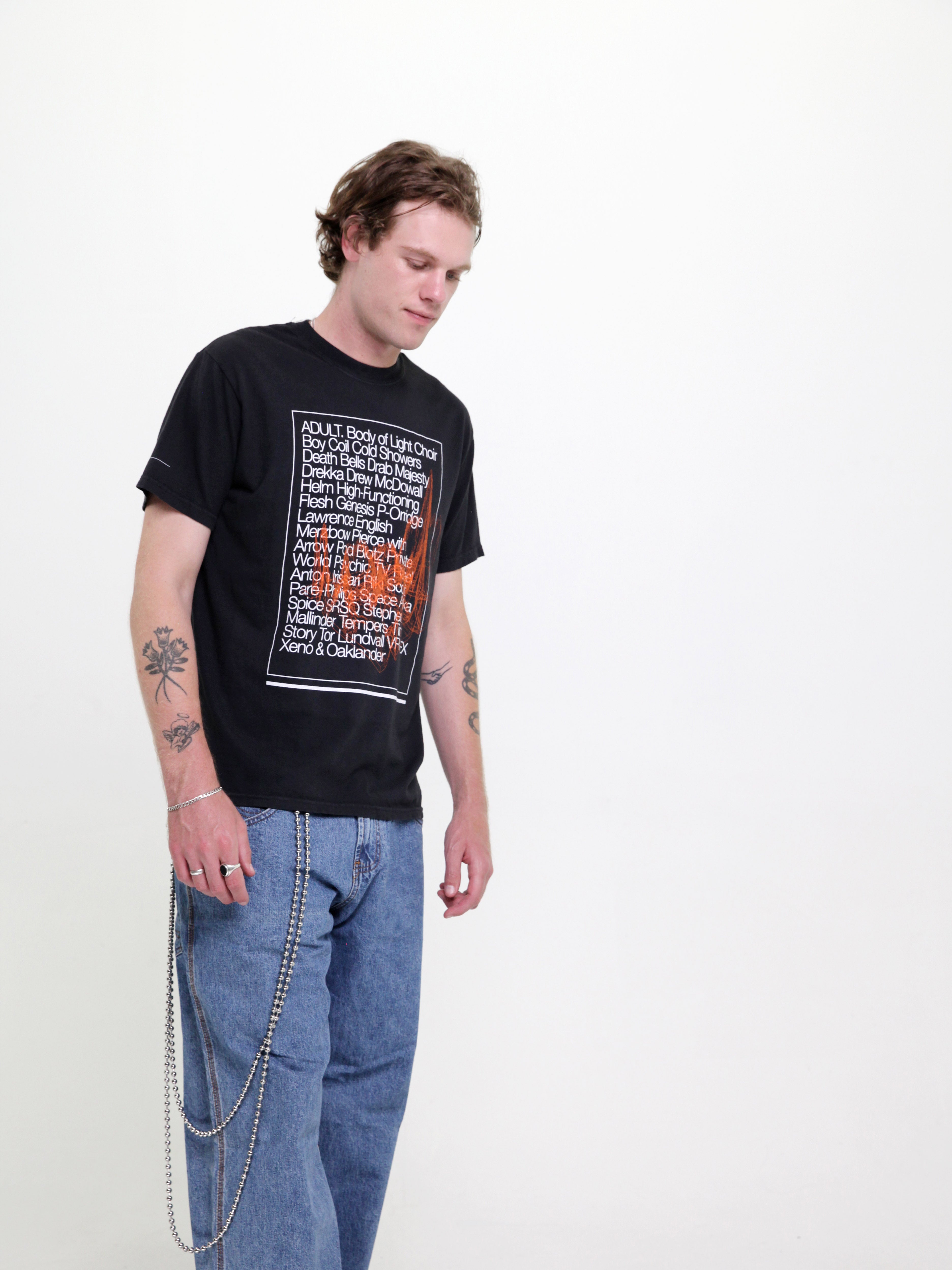 dais-x-roland-waveform-t-shirt-noir-coton-taille-l image 4