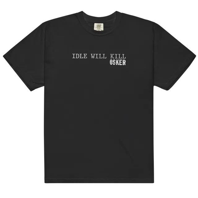 epitaph-idle-will-kill-t-shirt-noir-coton-visuel-album image 1
