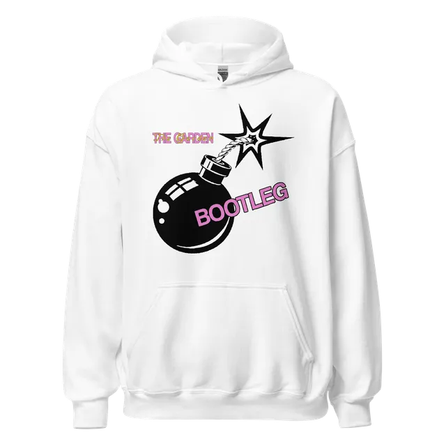 the-garden-bootleg-hoodie-blanc-sweat-capuche image 1