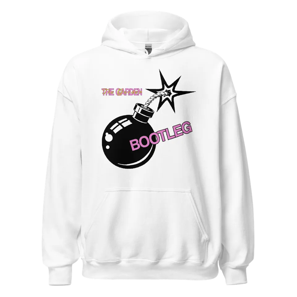 the-garden-bootleg-hoodie-blanc-sweat-capuche image 1
