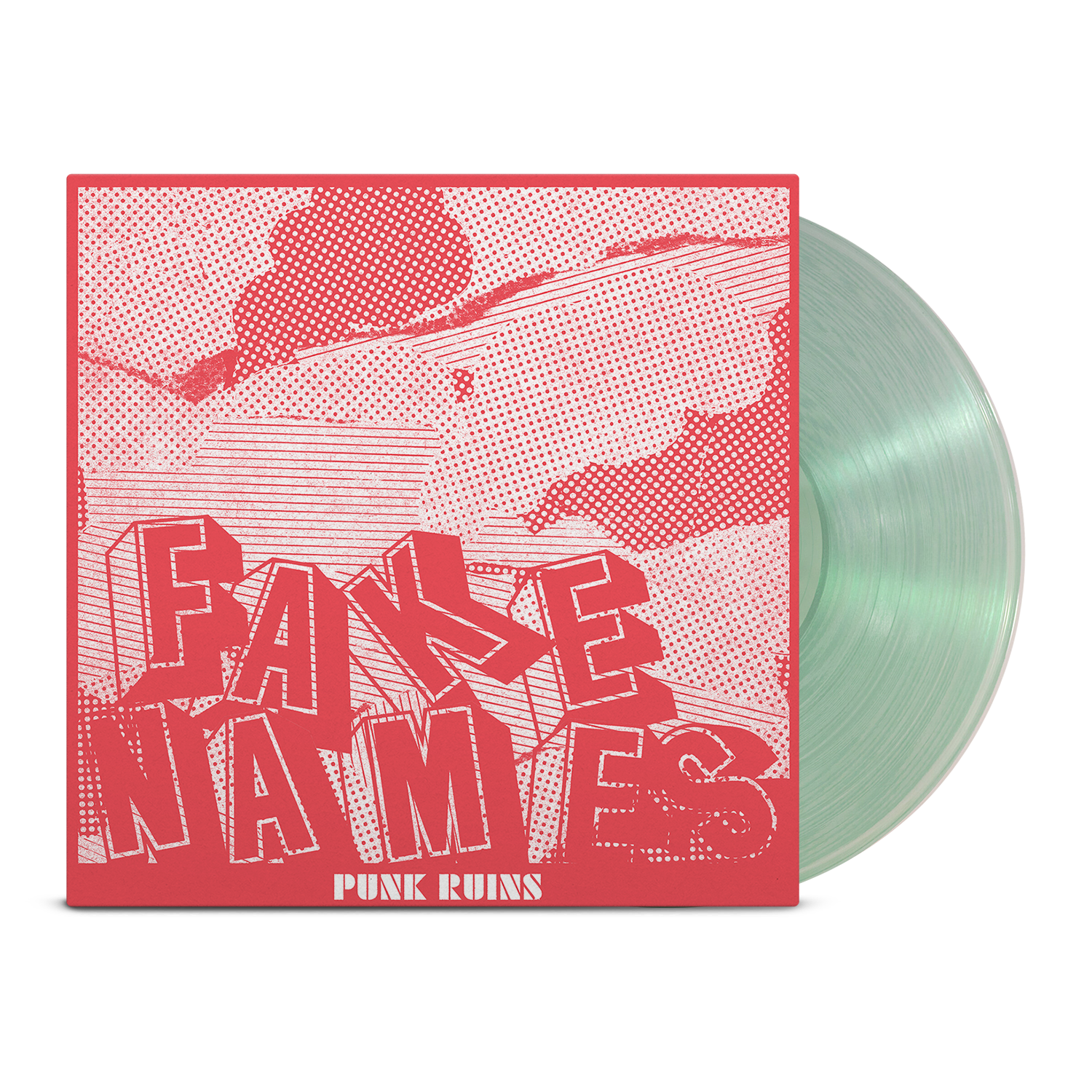 fake-names-punk-ruins-lp-vinyle-transparent-punk-rock image 1