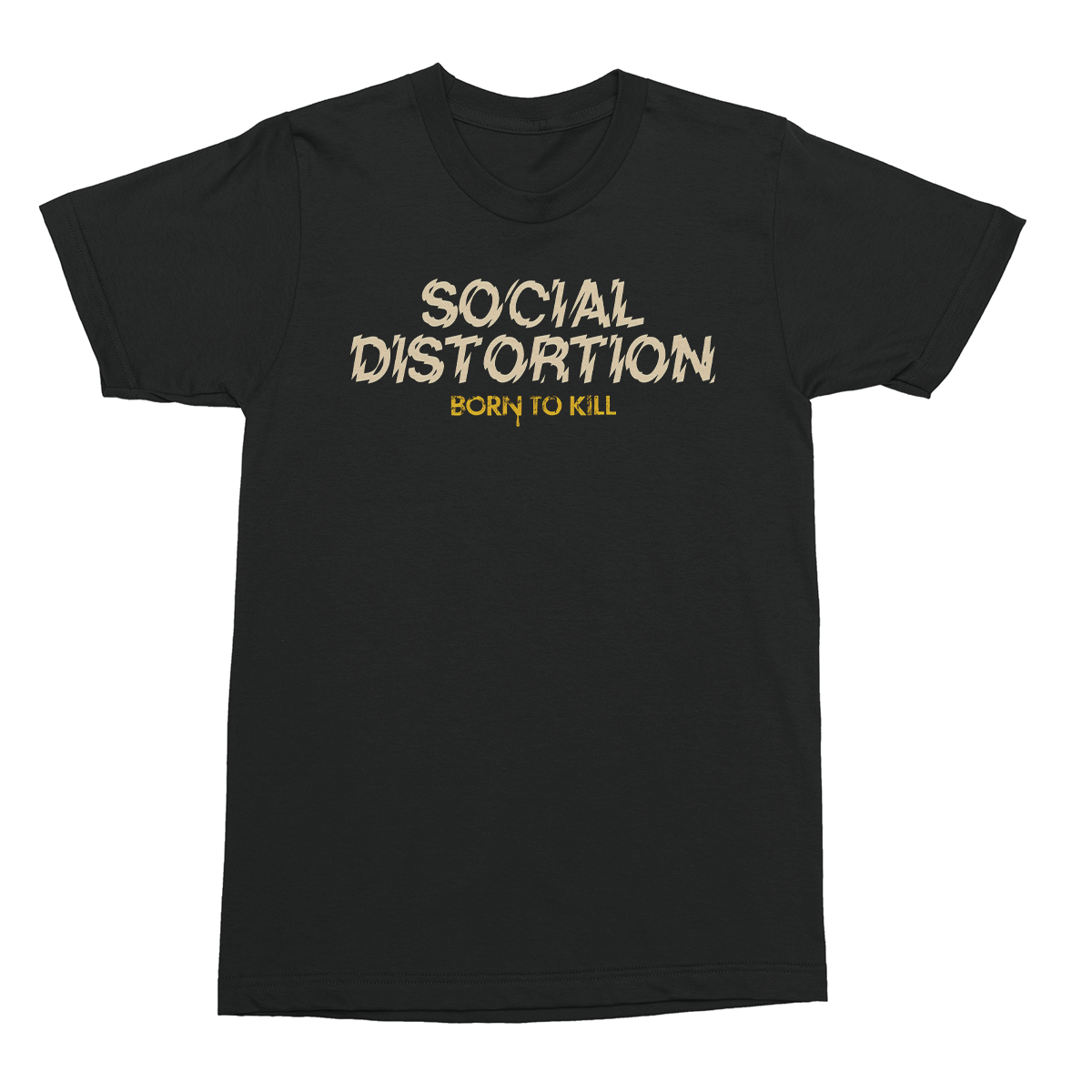 social-distortion-leopard-t-shirt-noir-coton image 2