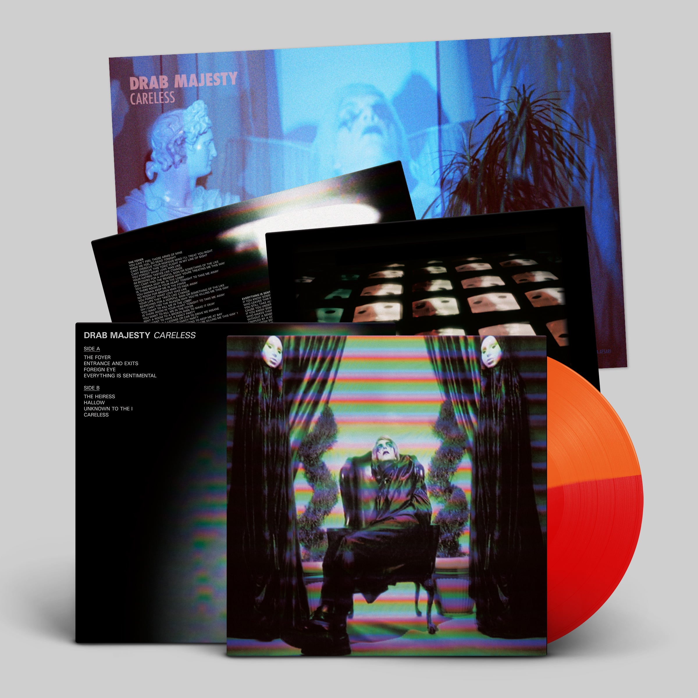 drab-majesty-careless-vinyle-lp-noir-dition-black-vinyl-lp image 3