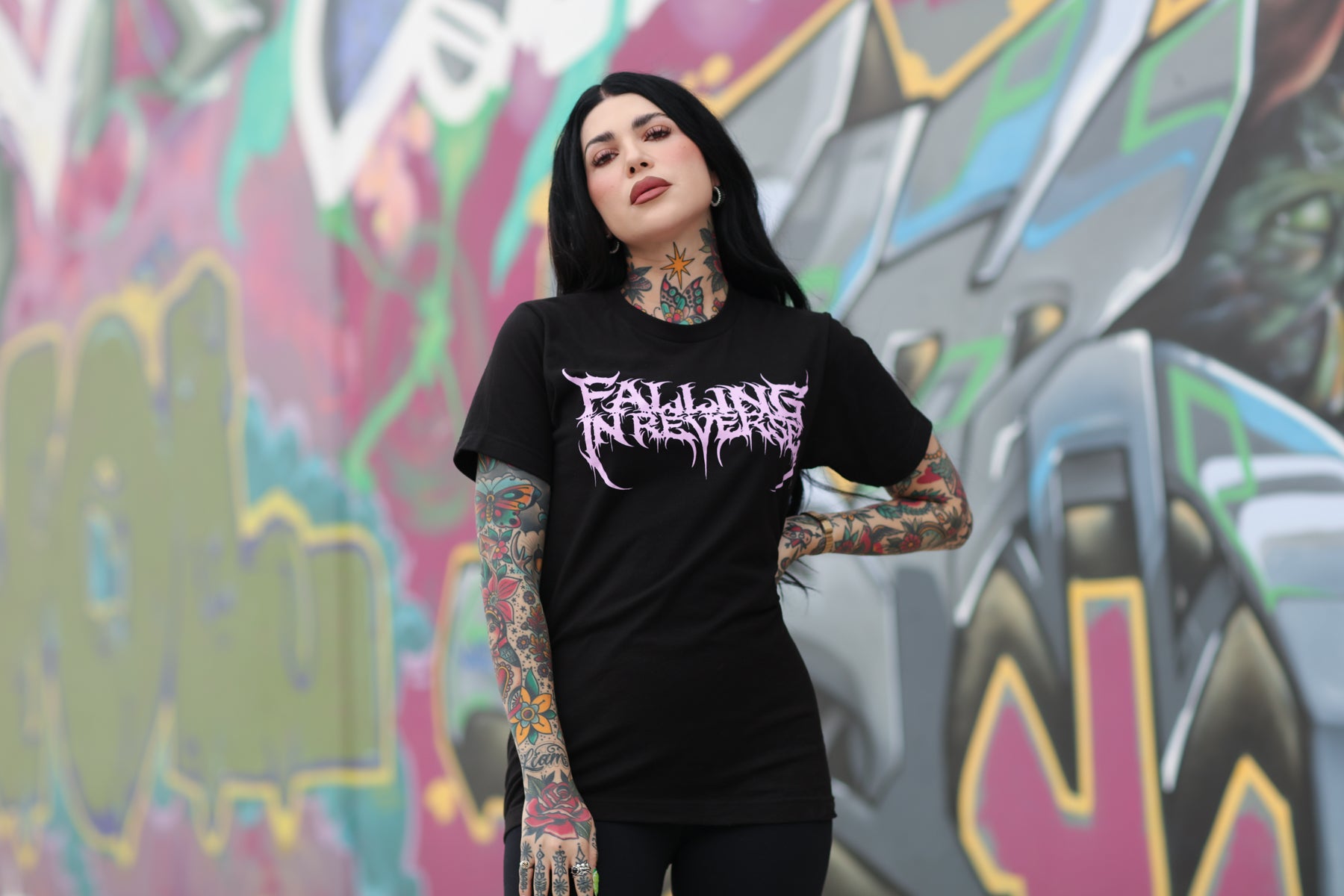 falling-in-reverse-popular-monster-t-shirt-noir image 2