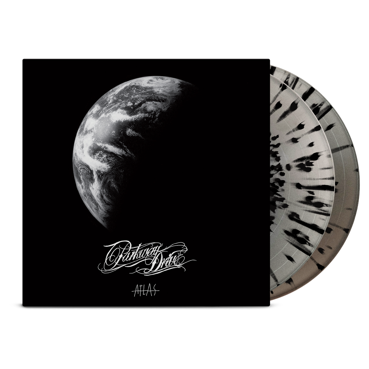 parkway-drive-atlas-2xlp-vinyle-argent-splatter image 1