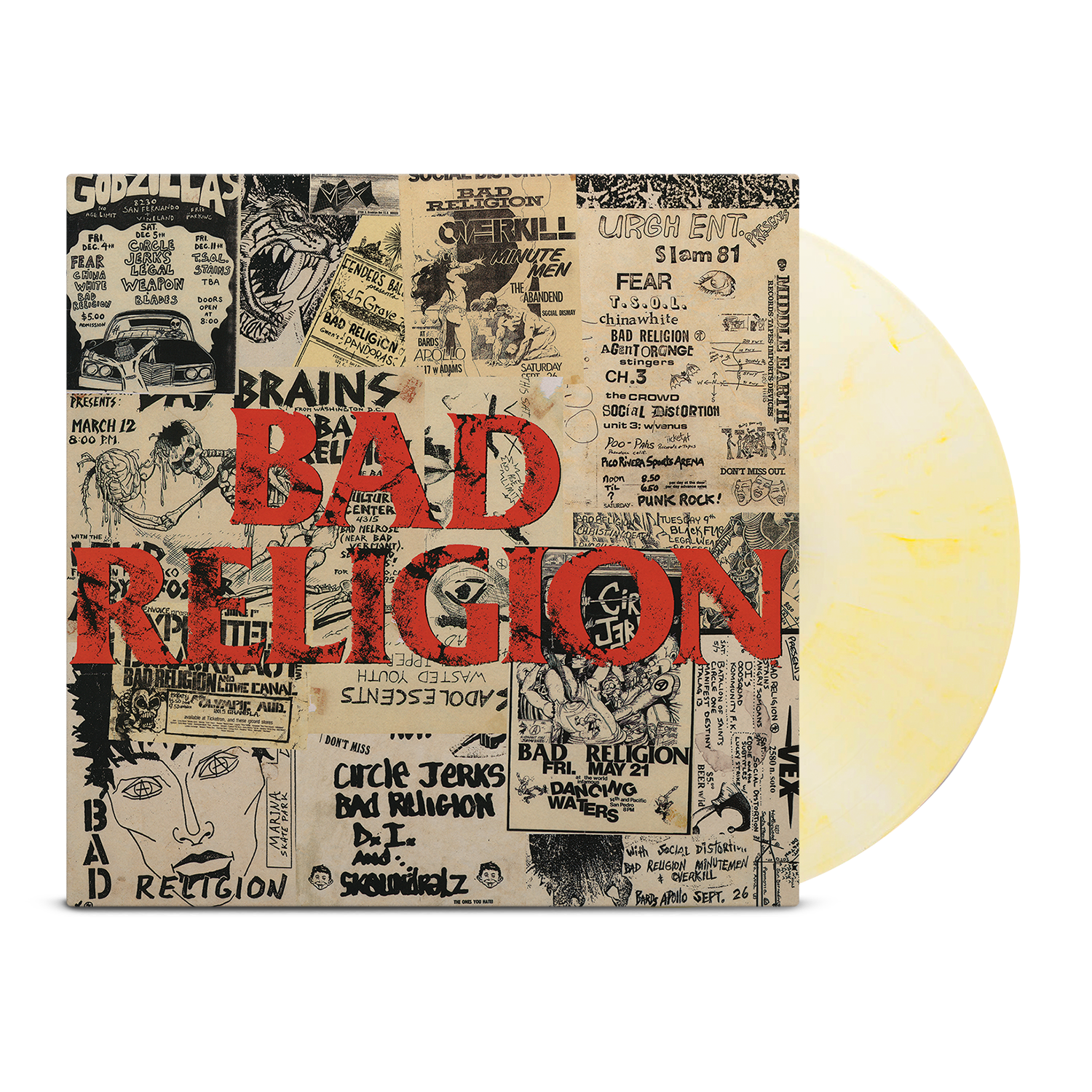 epitaph-bad-religion-all-ages-lp-vinyle-buttercream image 1