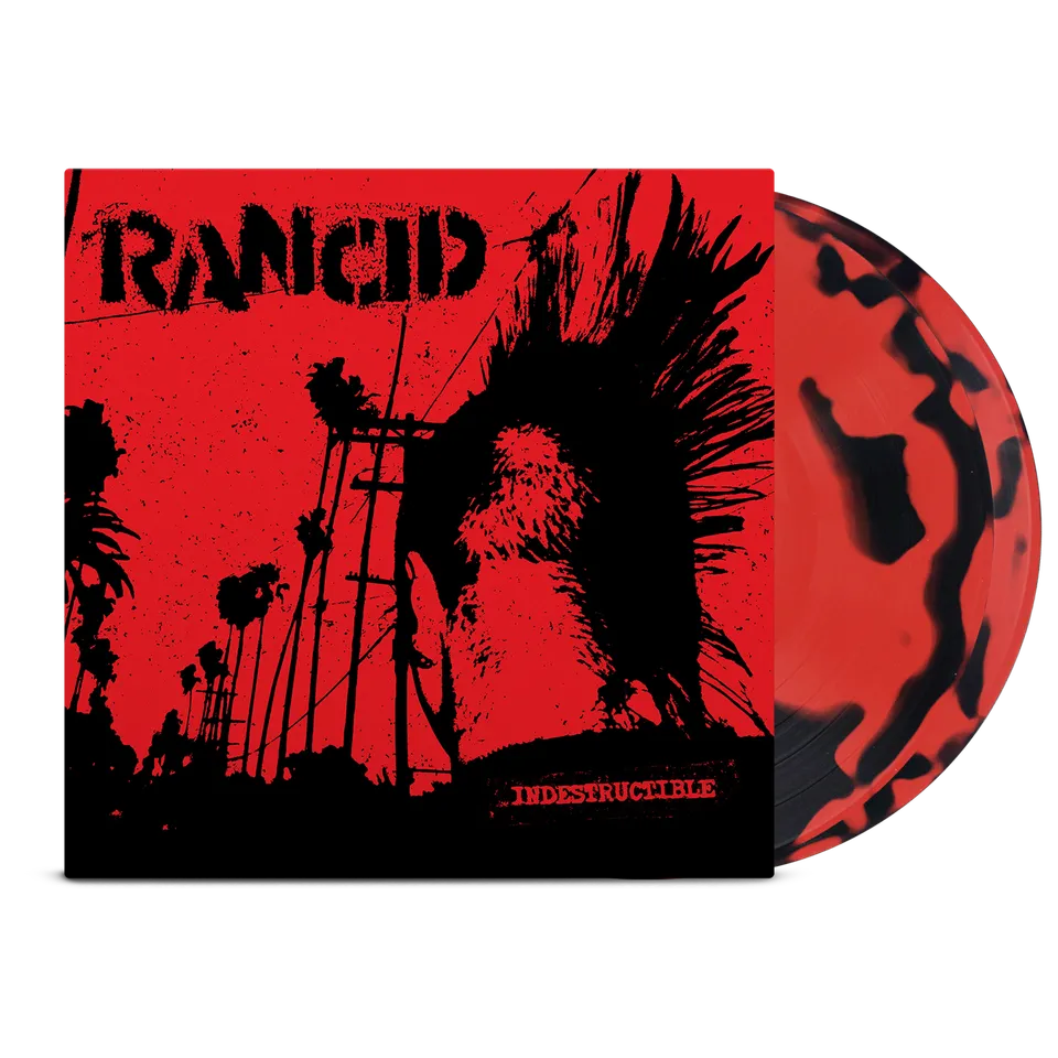 rancid-indestructible-2lp-vinyle-rouge-noir image 1