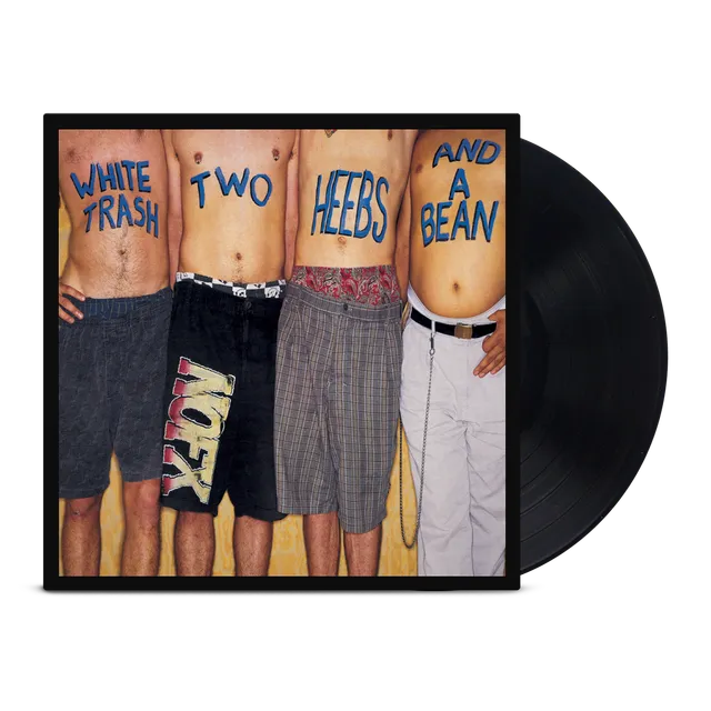 nofx-white-trash-two-heebs-a-bean-lp-vinyle-noir-punk image 1