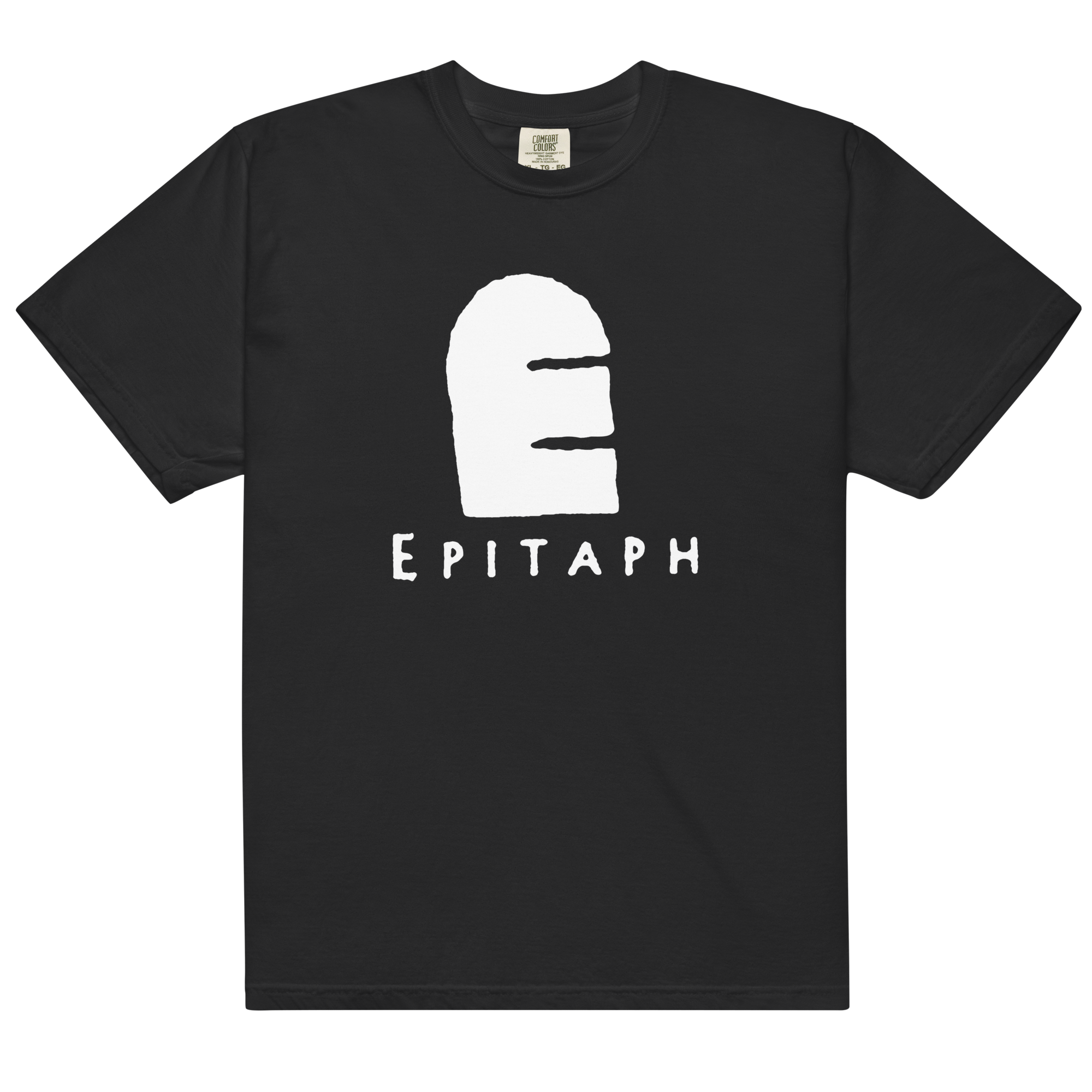 epitaph-tombstone-logo-t-shirt-noir-coton image 1