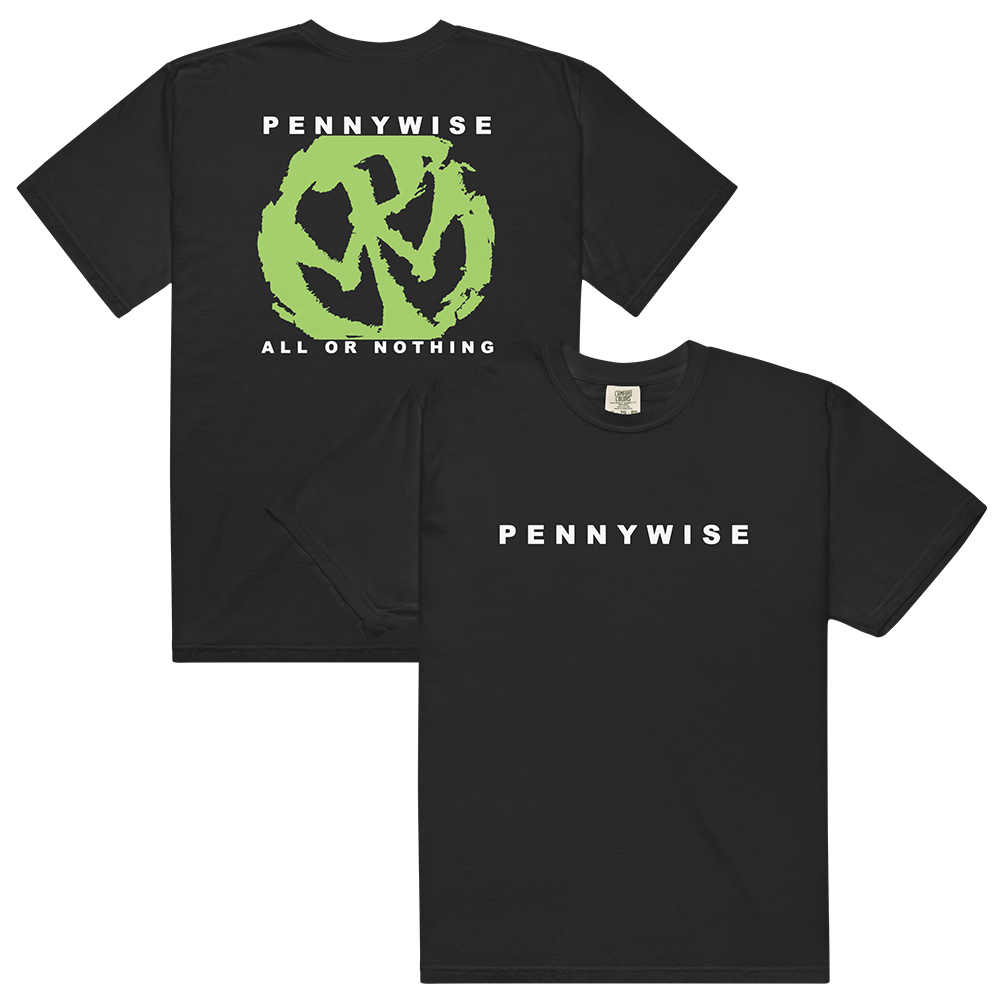 pennywise-all-or-nothing-t-shirt-noir-coton image 1