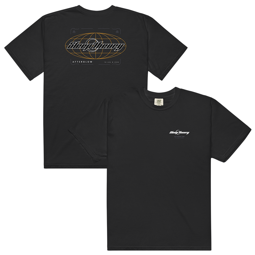 sleep-theory-afterglow-t-shirt-noir-coton-globe image 1