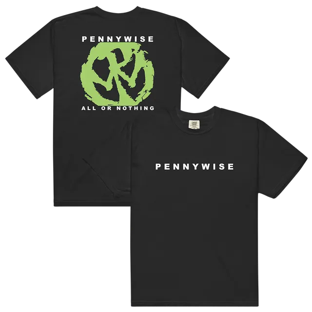 pennywise-all-or-nothing-t-shirt-noir-coton image 1