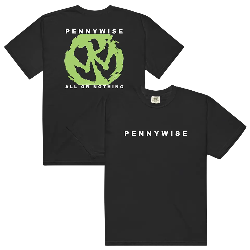 pennywise-all-or-nothing-t-shirt-noir-coton image 1