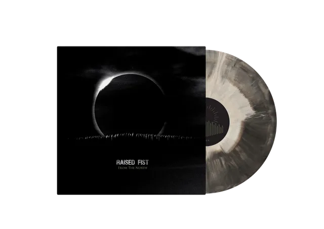 raised-fist-from-the-north-lp-vinyle-galaxy-noir-blanc image 1
