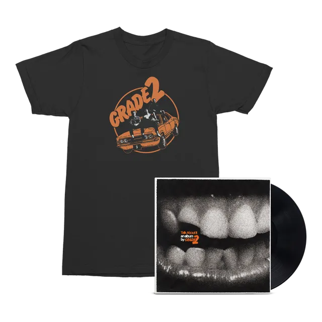 grade-2-talk-about-it-bundle-lp-vinyle-noir-t-shirt image 1