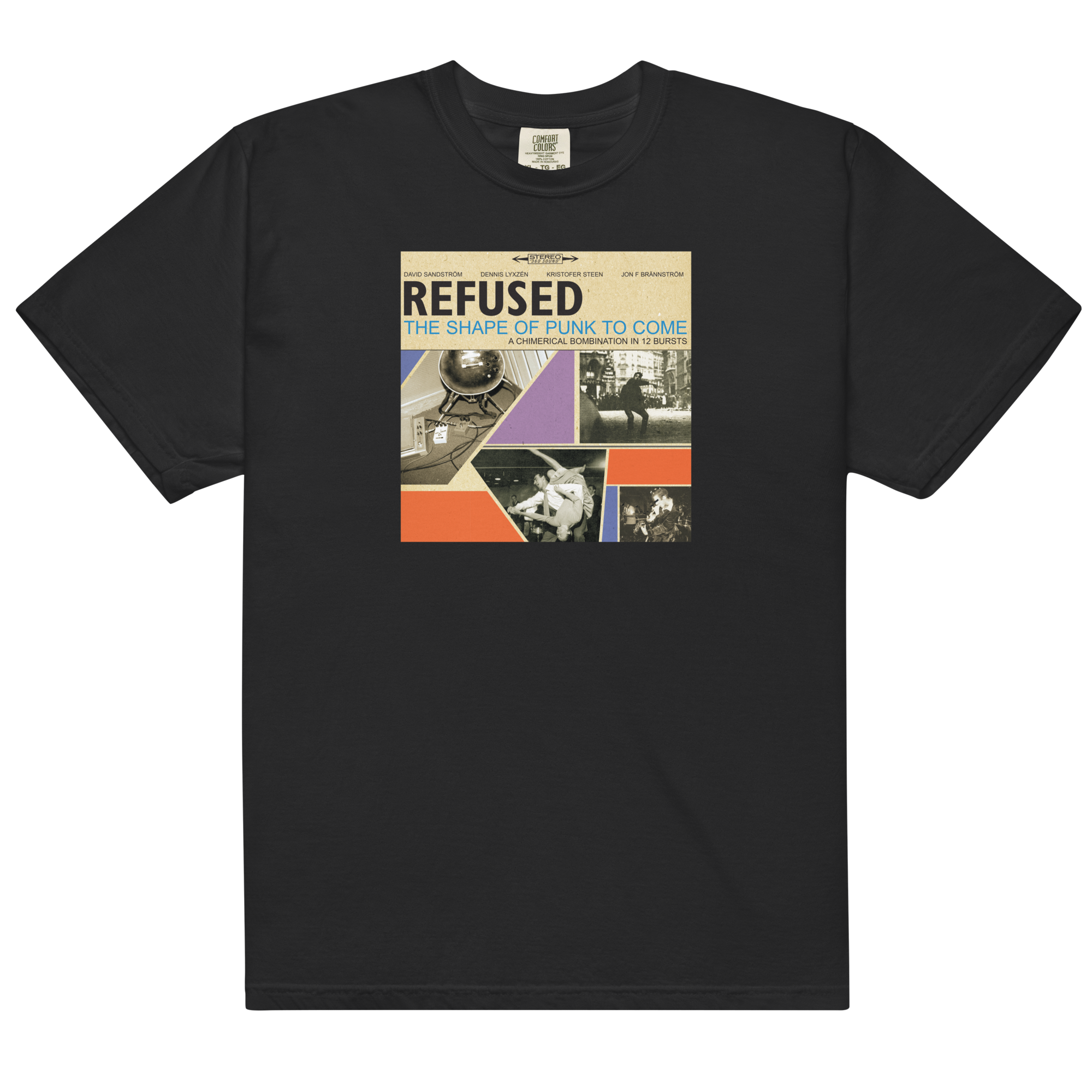refused-the-shape-of-punk-to-come-t-shirt-noir image 1