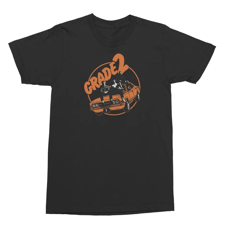 grade-2-car-t-shirt-tee-shirt-noir-coton image 1