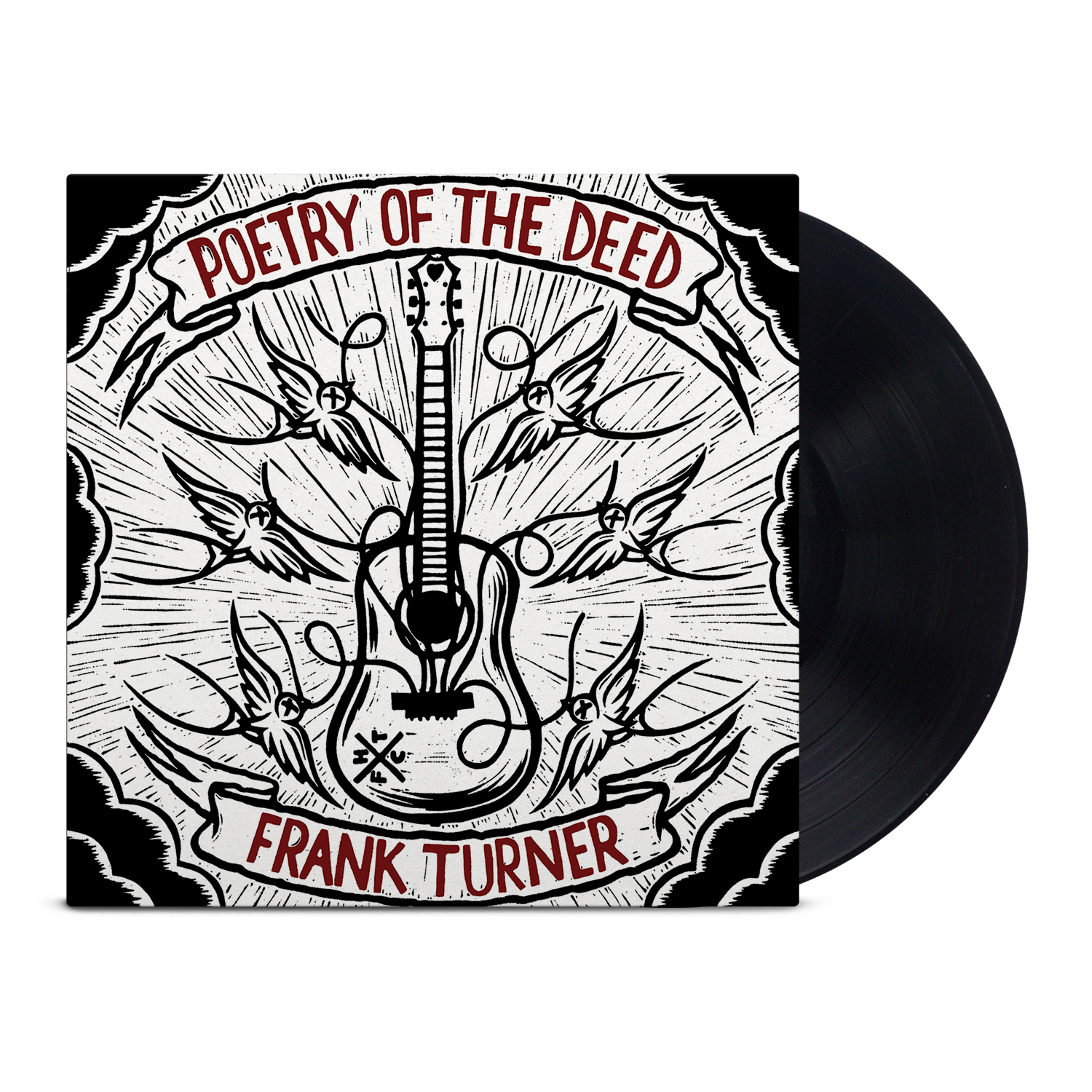 frank-turner-poetry-of-the-deed-lp-vinyle-noir-folk-punk image 1