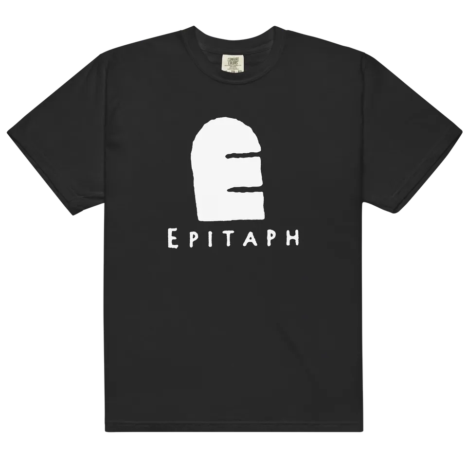 epitaph-tombstone-logo-t-shirt-noir-coton image 1