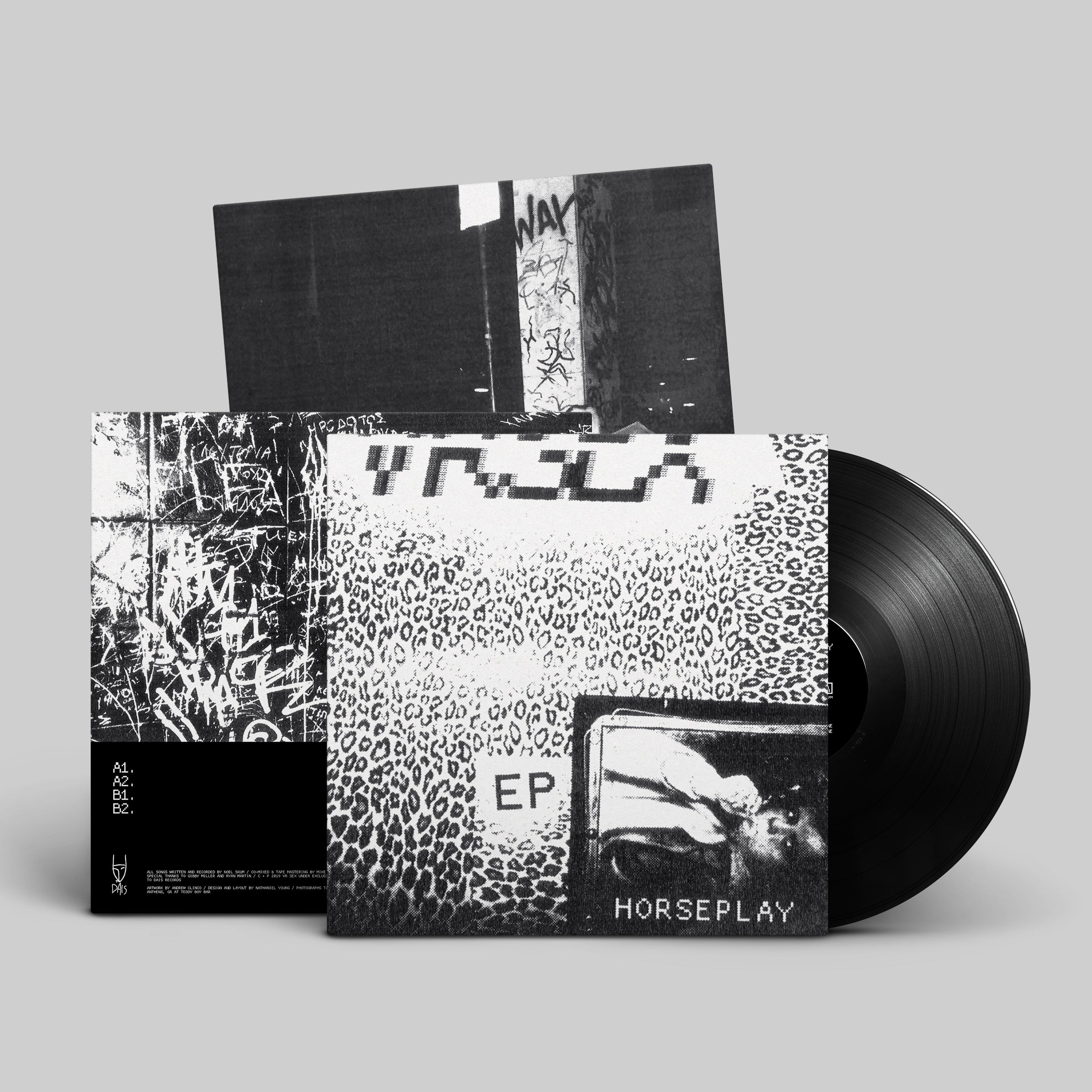 dais-vr-sex-horseplay-ep-vinyle-noir-post-punk image 2