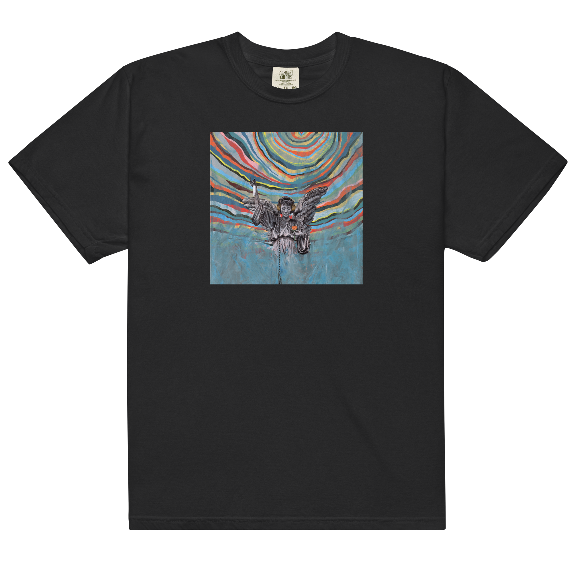the-same-old-wasted-wonderful-world-t-shirt-noir-coton image 1
