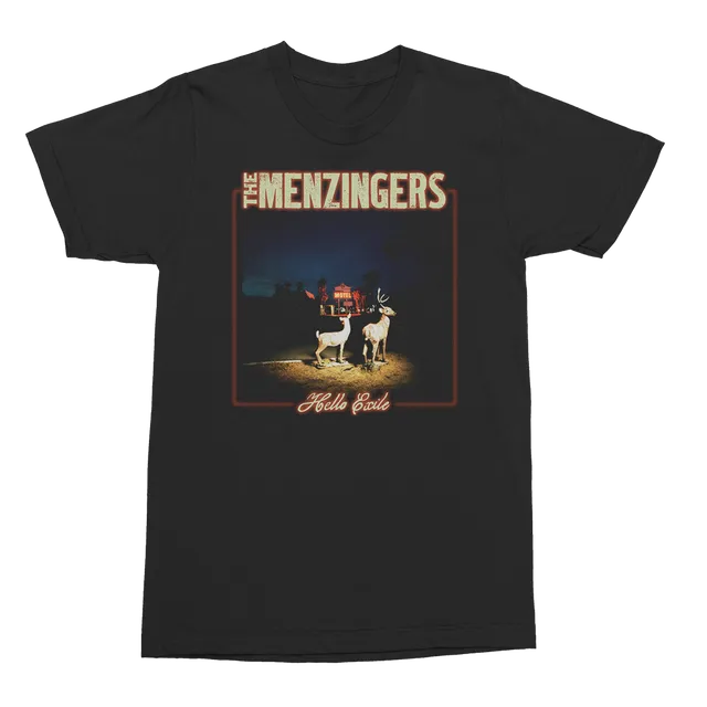 the-menzingers-hello-exile-cover-t-shirt-noir-coton image 1