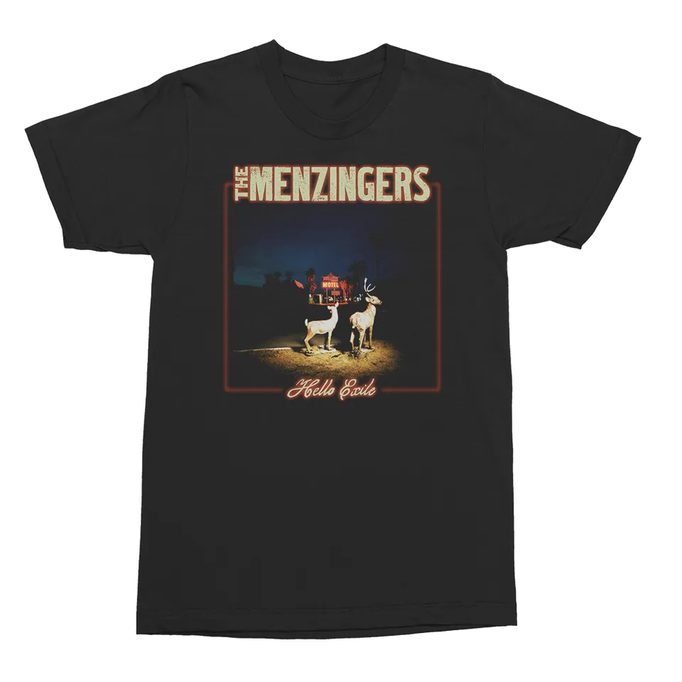 the-menzingers-hello-exile-cover-t-shirt-noir-coton image 1