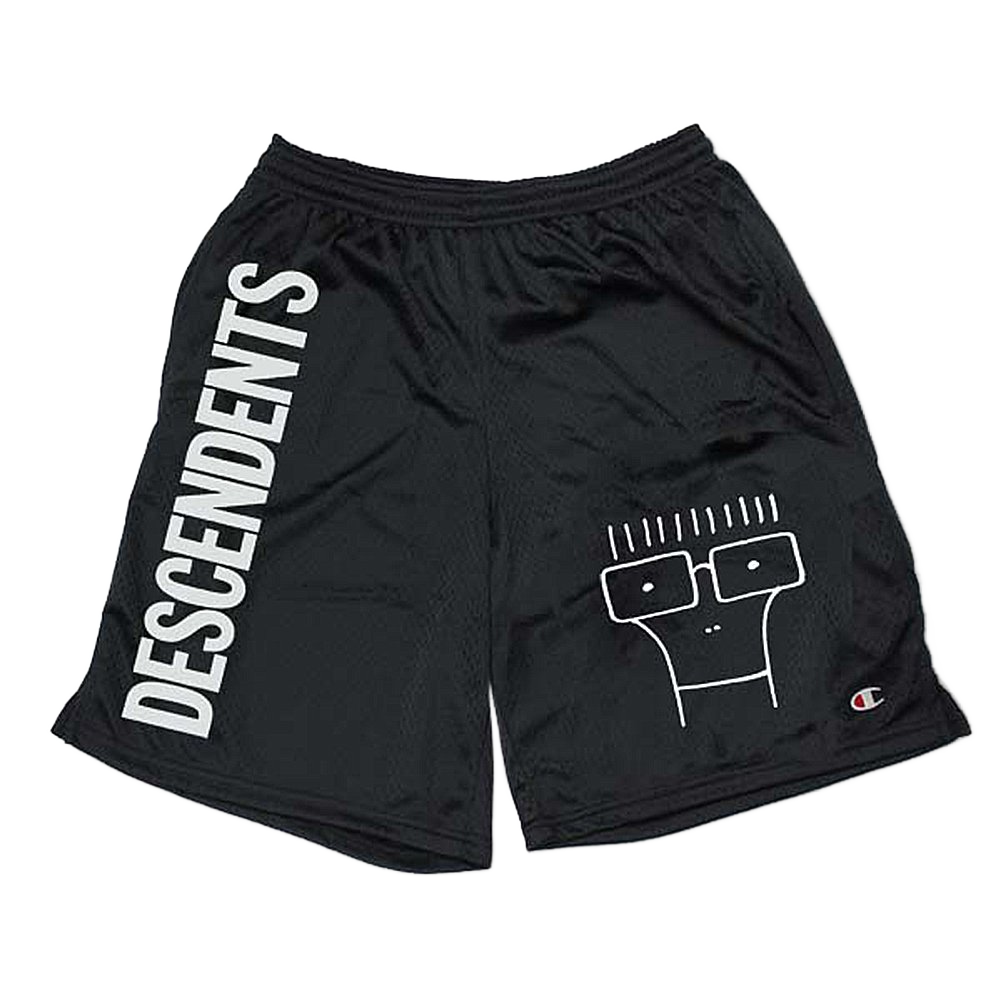 descendents-milo-logo-short-mesh-noir-champion image 1