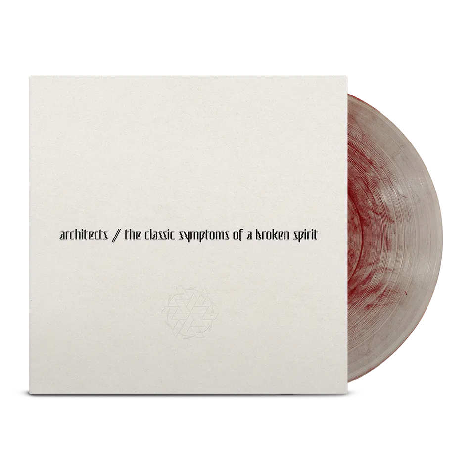 architects-the-classic-symptoms-of-a-broken-spirit-vinyle-lp-transparent-rouge image 1