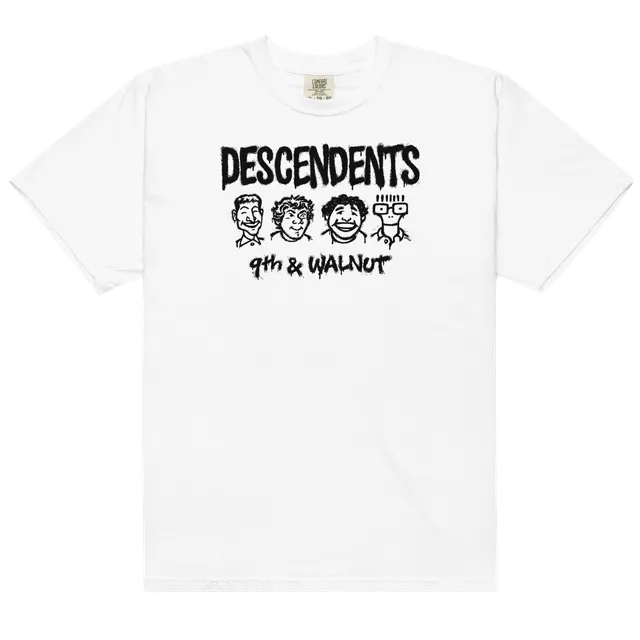 descendents-9th-walnut-t-shirt-blanc-coton image 1
