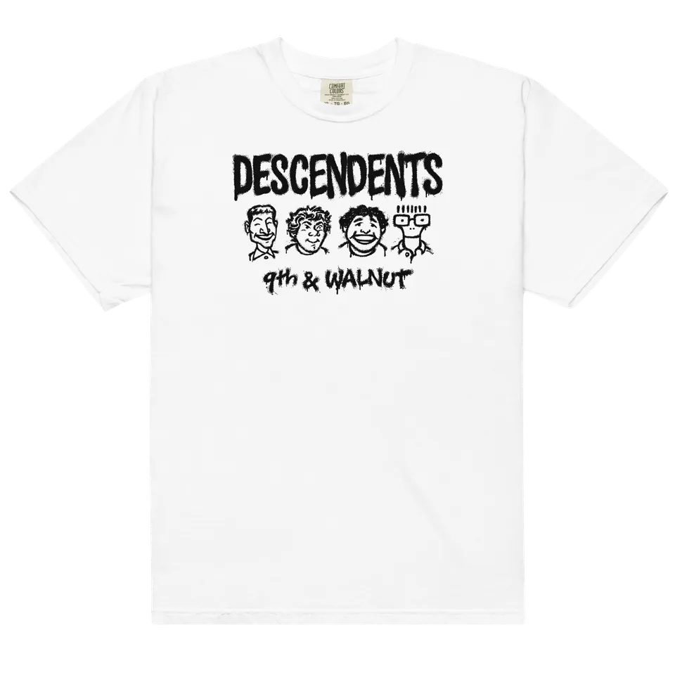 descendents-9th-walnut-t-shirt-blanc-coton image 1