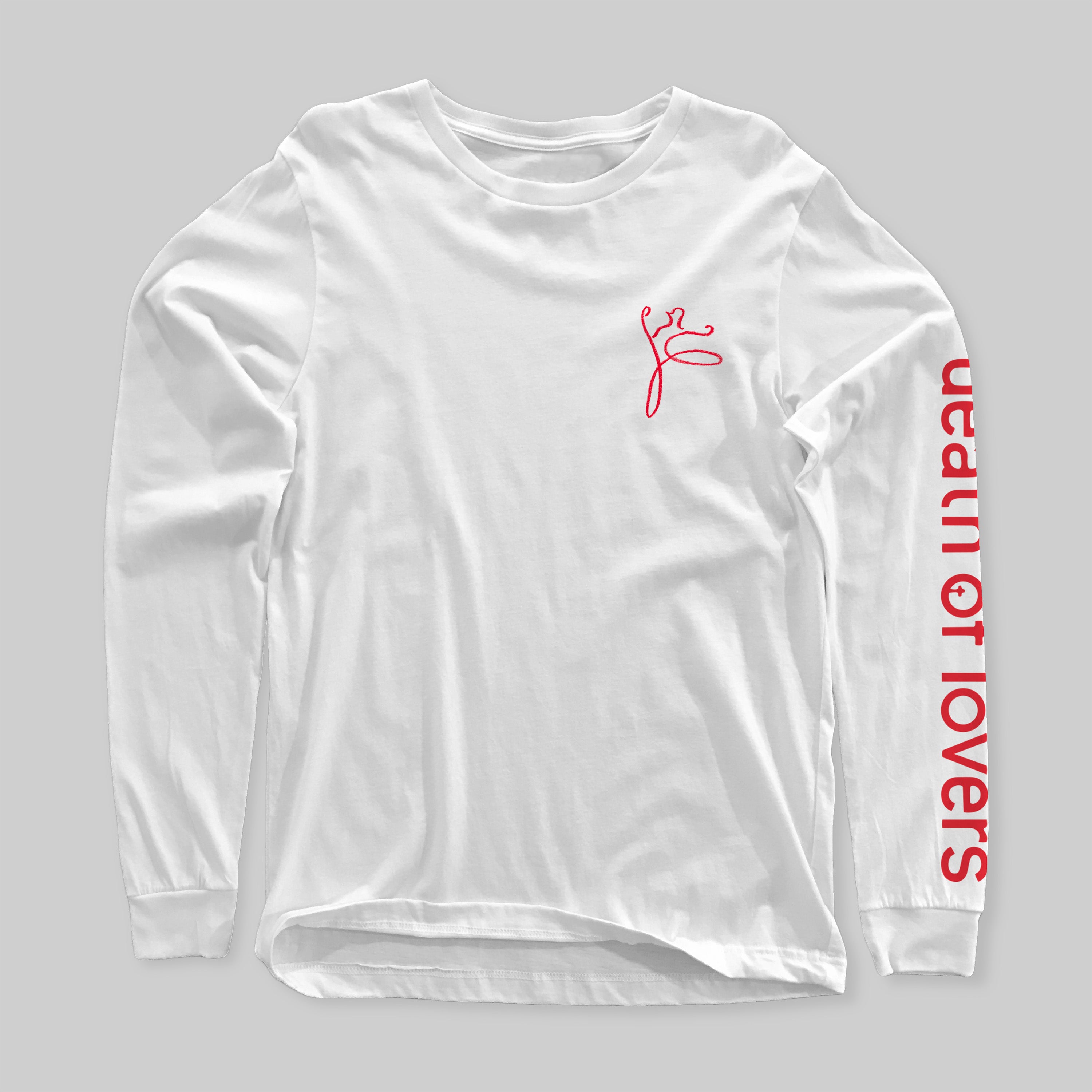 death-of-lovers-the-acrobat-t-shirt-manches-longues-blanc image 3