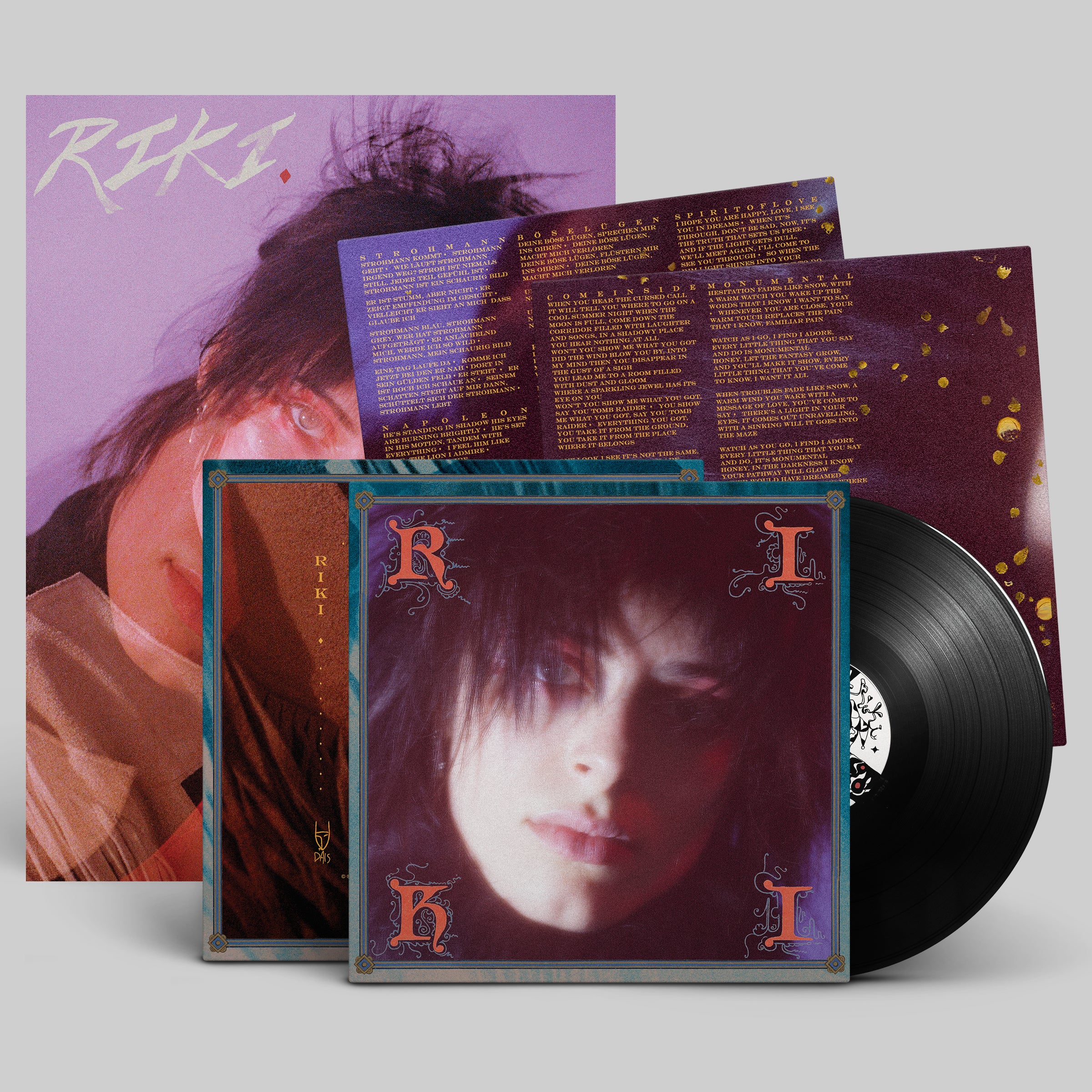 riki-riki-vinyle-violet-synth-pop-darkwave image 5