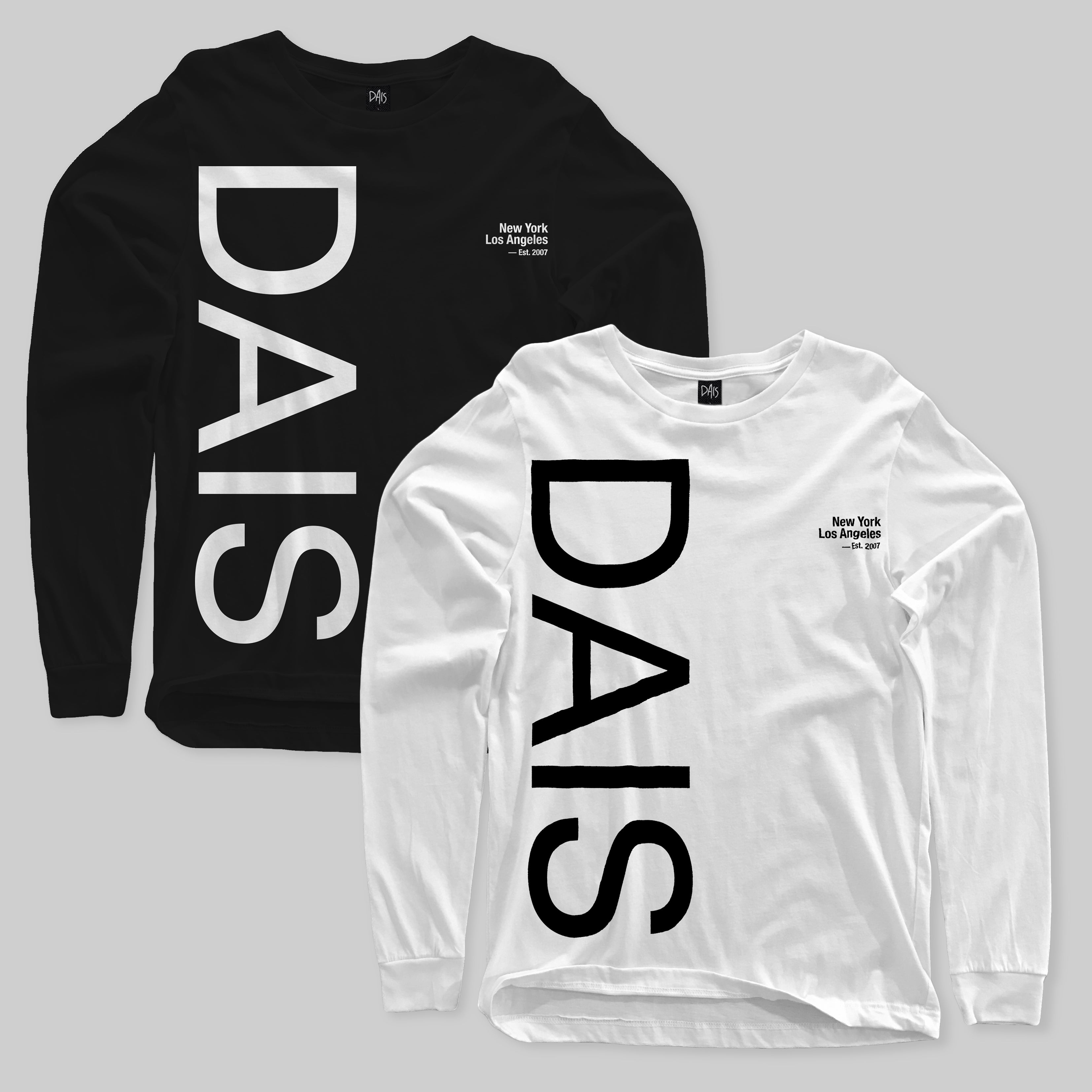 dais-records-longsleeves-est-2007-t-shirt-manches-longues-m image 1
