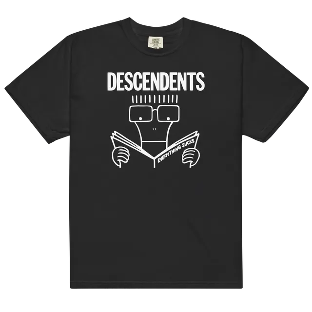 descendents-everything-sucks-t-shirt-noir-coton-album image 1
