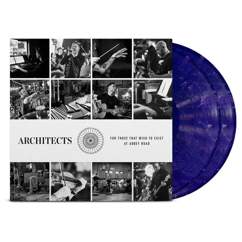 architects-abbey-road-2lp-vinyle-violet-rose-swirl image 1