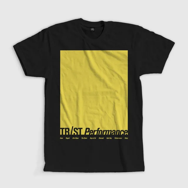 tr-st-performance-t-shirt-noir-jaune-taille-l image 1