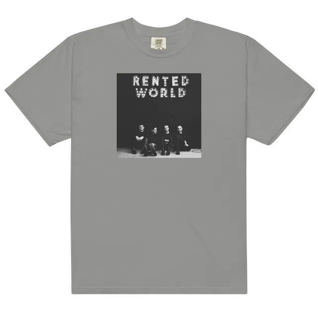 the-menzingers-rented-world-t-shirt-gris-punk-rock image 1