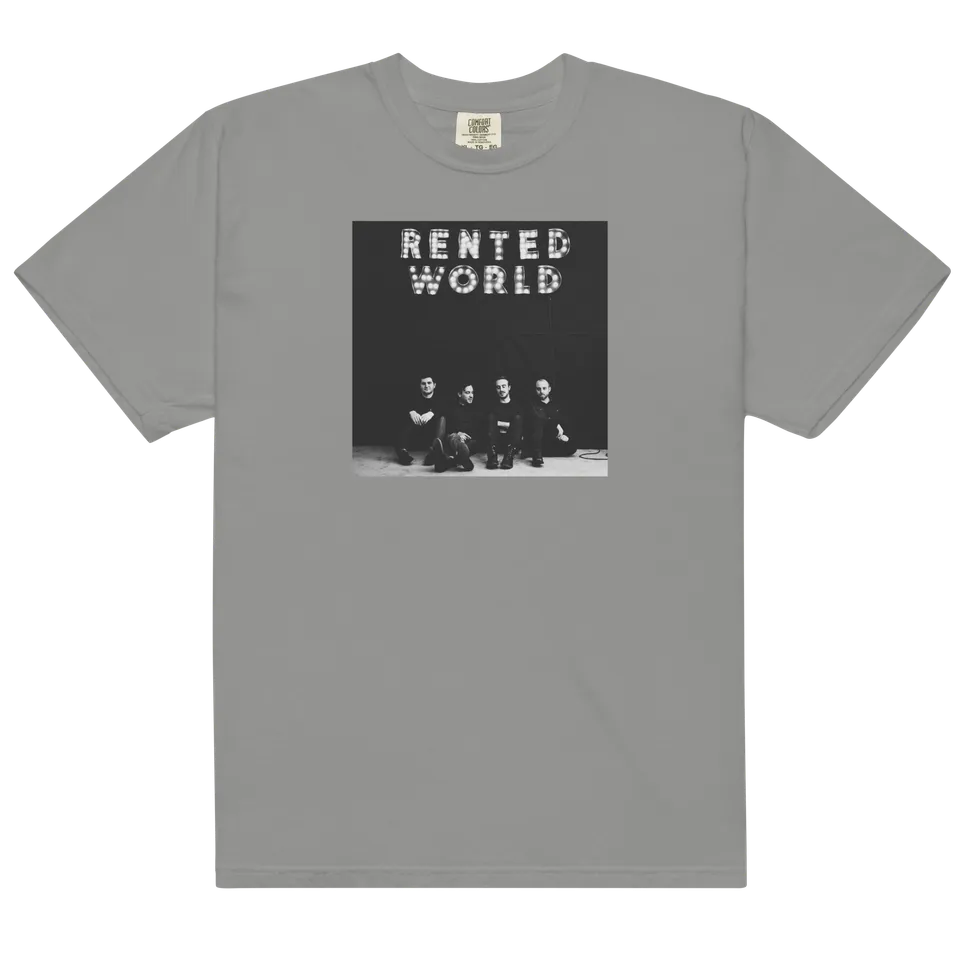 the-menzingers-rented-world-t-shirt-gris-punk-rock image 1