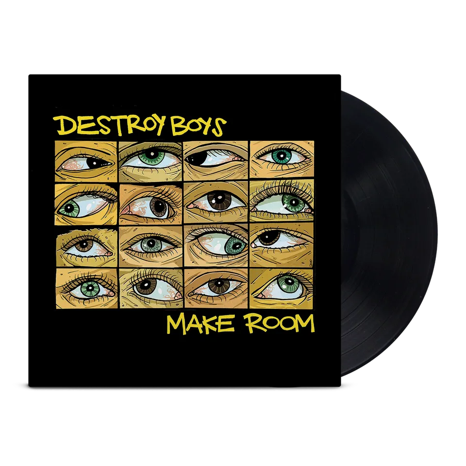 destroy-boys-make-room-vinyle-noir-lp-punk-garage image 1