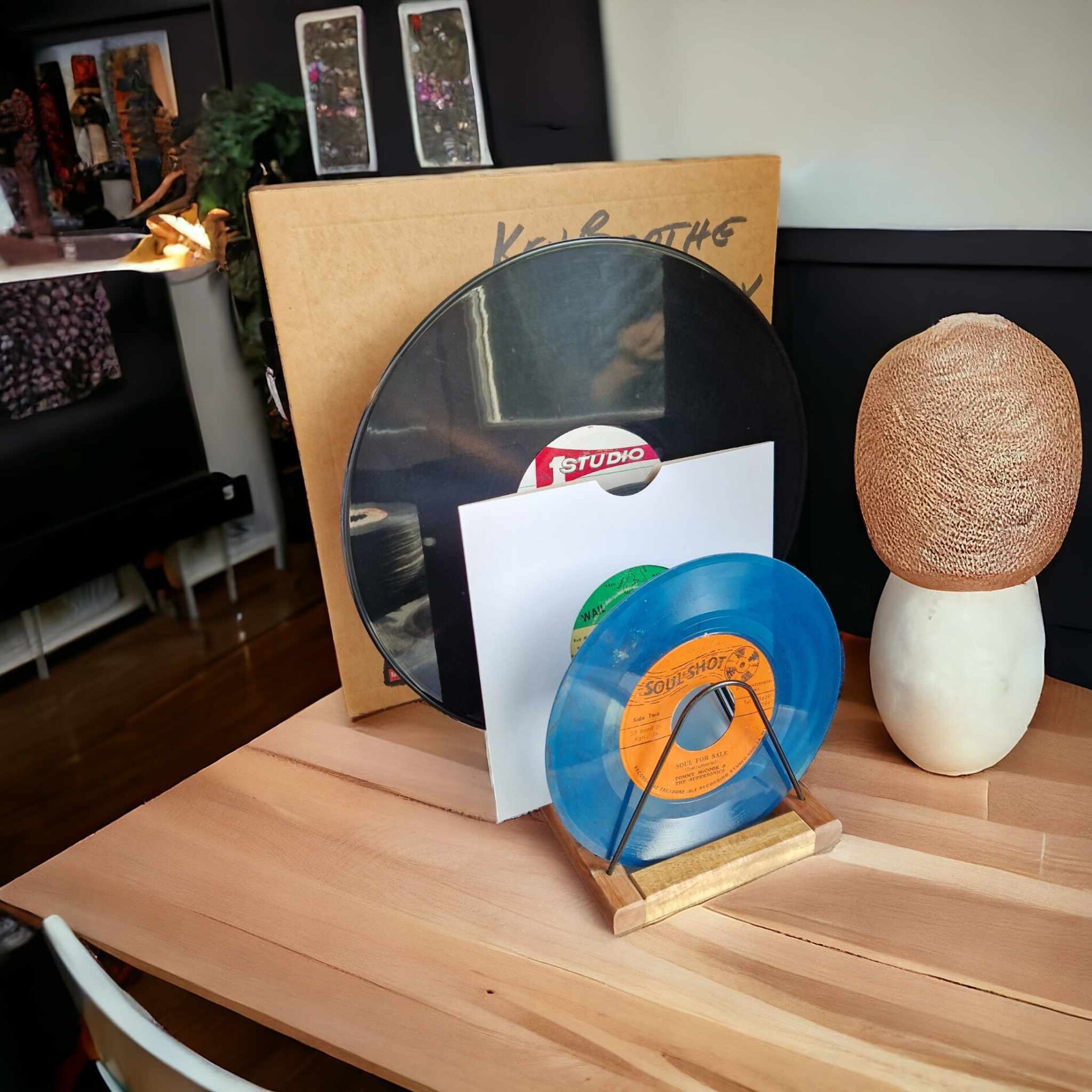 cleangroove-support-vinyle-bois-14-disques-s-chage-lp-33-tours image 3