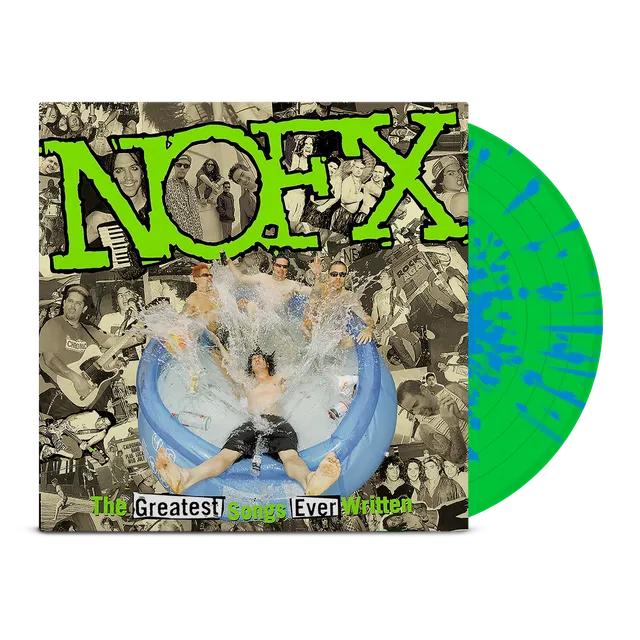 nofx-greatest-songs-ever-written-double-vinyle-vert-bleu image 1