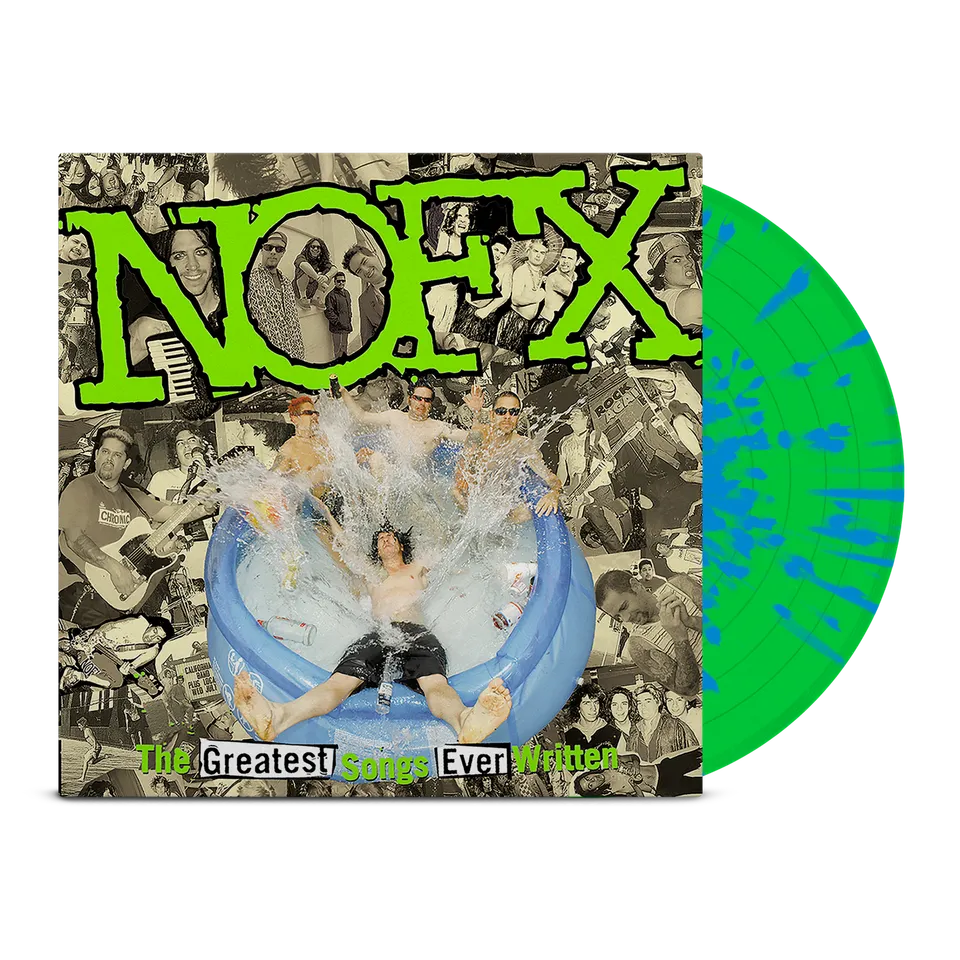 nofx-greatest-songs-ever-written-double-vinyle-vert-bleu image 1