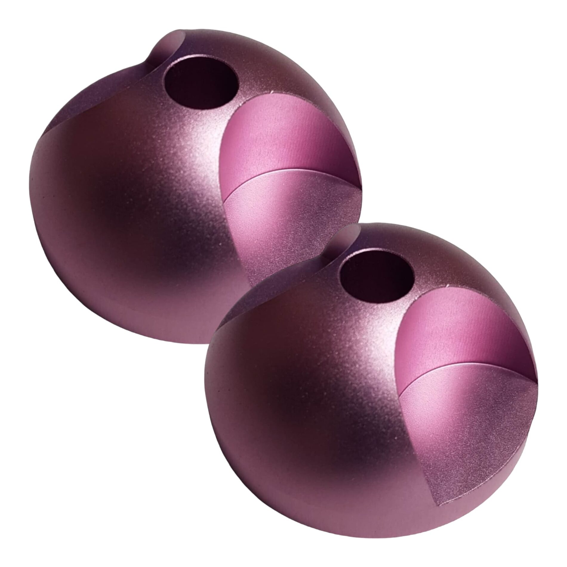 cleangroove-centreurs-45trs-2-centreurs-aluminium-rose-45-tours image 1